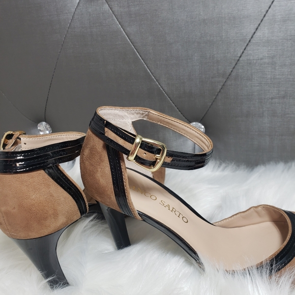 Franco sarto tan suede heels - Picture 10 of 16